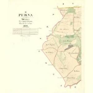 Perna - m2256-1-002 - Kaiserpflichtexemplar der Landkarten des stabilen Katasters