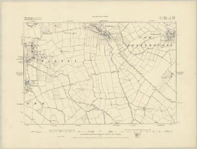 Worcestershire XLIX.SW - OS Six-Inch Map