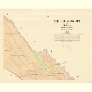 Millokoscht - m1800-1-004 - Kaiserpflichtexemplar der Landkarten des stabilen Katasters