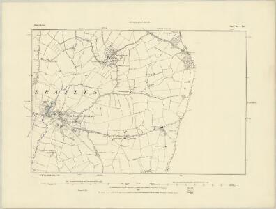 Warwickshire LIV.SW - OS Six-Inch Map