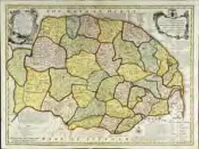 An accurate map of the county of Norfolk