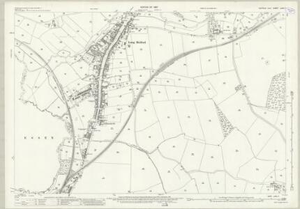 Suffolk LXXII.7 (includes: Acton; Liston; Long Melford) - 25 Inch Map