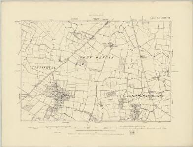 Somerset LXXXII.NW - OS Six-Inch Map