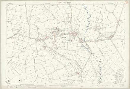 Dorset XXI.4 (includes: Chetnole; Hilfield; Leigh; Lillington; Yetminster) - 25 Inch Map