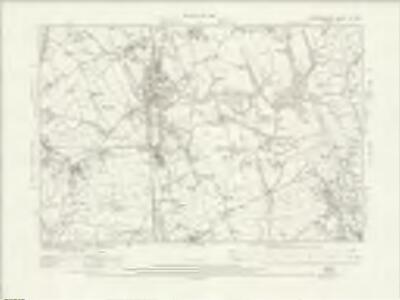 Staffordshire VII.SW - OS Six-Inch Map