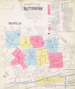 Insurance Plan of Nottingham Vol. I: Key Plan