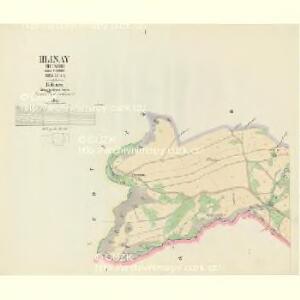Hlinay (Hlineg) - c1875-1-001 - Kaiserpflichtexemplar der Landkarten des stabilen Katasters