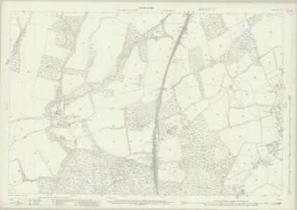 Surrey XL.7 (includes: Capel; Ockley) - 25 Inch Map