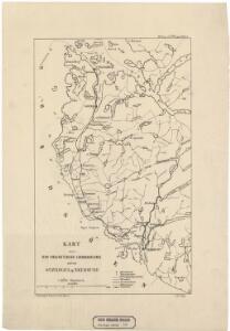 Spesielle kart 13: Kart over den projekterede Jernbanelinie mellem Stavanger og Ekersund