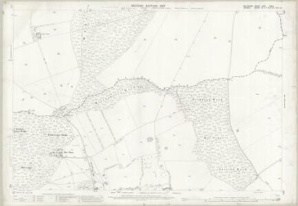 Wiltshire LXXV.5 & LXXV.6 (includes: Bower Chalke; Ebbesbourne Wake; Pentridge; Sixpenny Handley; Wimborne St Giles) - 25 Inch Map