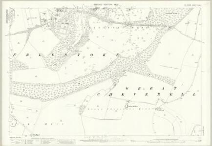 Wiltshire XLV.4 (includes: Cheverell Magna; East Coulston; Erlestoke; Little Cheverell) - 25 Inch Map