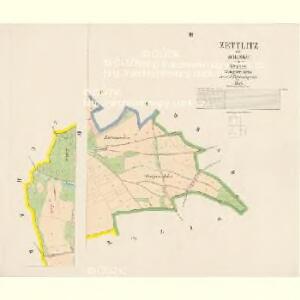 Zettlitz - c6773-1-003 - Kaiserpflichtexemplar der Landkarten des stabilen Katasters