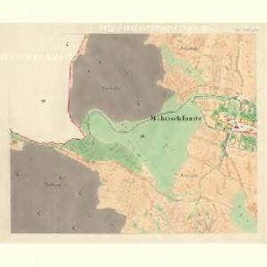Mährisch Kinitz (Morawsky Kinice) - m1872-1-003 - Kaiserpflichtexemplar der Landkarten des stabilen Katasters