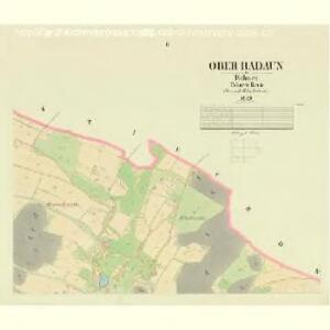 Ober Radaun - c2130-1-002 - Kaiserpflichtexemplar der Landkarten des stabilen Katasters