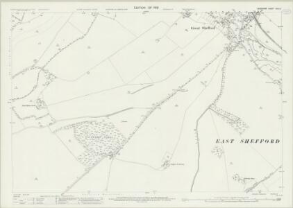 Berkshire XXVI.13 (includes: East Garston; East Shefford; Welford; West Shefford) - 25 Inch Map