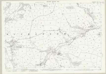 Devon LVI.3 (includes: Bickleigh; Silverton; Tiverton) - 25 Inch Map