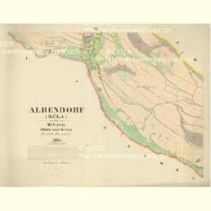 Albendorf (Běla) - m0068-1-003 - Kaiserpflichtexemplar der Landkarten des stabilen Katasters