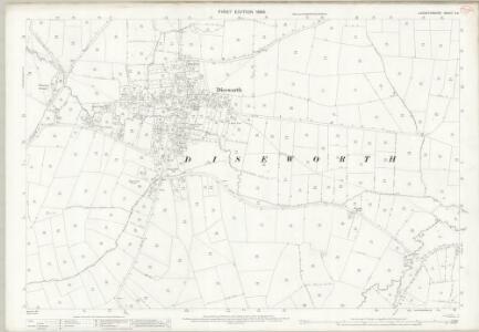 Leicestershire X.9 (includes: Castle Donington; Long Whatton) - 25 Inch Map