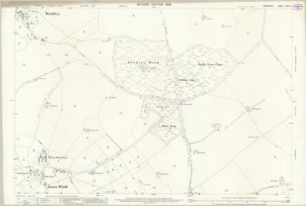 Hampshire and Isle of Wight XXXIV.4 (includes: Bentworth; Bradley; Wield) - 25 Inch Map