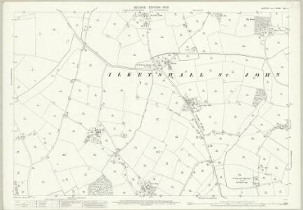 Suffolk XVII.4 (includes: Bungay; Ilketshall St Andrew; Ilketshall St John; Ilketshall St Lawrence; Ilketshall St Margaret; Mettingham) - 25 Inch Map