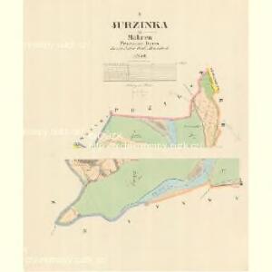 Jurzinka - m1129-1-001 - Kaiserpflichtexemplar der Landkarten des stabilen Katasters