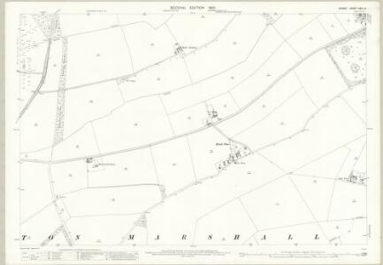 Dorset XXIV.15 (includes: Blandford St Mary; Charlton Marshall; Spletisbury) - 25 Inch Map