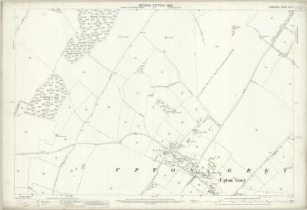 Hampshire and Isle of Wight XIX.14 (includes: Tunworth; Upton Gray; Weston Corbett) - 25 Inch Map