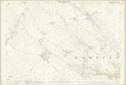 Cornwall LXVIII.11 (includes: Ludgvan) - 25 Inch Map