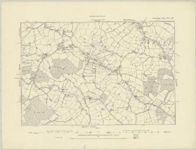 Warwickshire XV.NE - OS Six-Inch Map