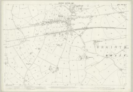 Essex (1st Ed/Rev 1862-96) XXV.13 (includes: Braintree and Bocking; Felsted; Rayne) - 25 Inch Map