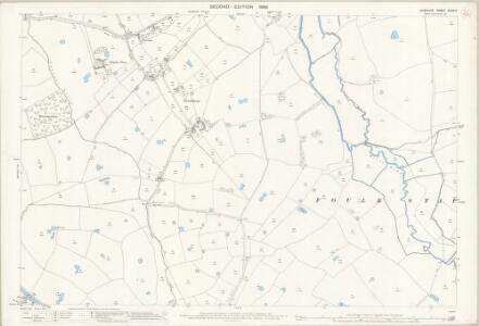 Cheshire XLVII.2 (includes: Bruen Stapleford; Foulk Stapleford; Waverton) - 25 Inch Map