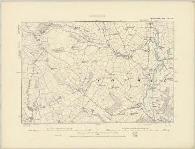 Carmarthenshire VIII.SW - OS Six-Inch Map