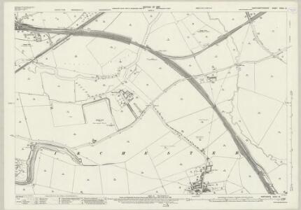 Northamptonshire XXXIX.12 (includes: Irchester; Rushden; Wellingborough) - 25 Inch Map