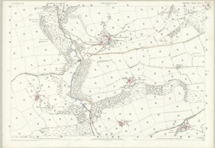 Somerset XLVI.15 (includes: Exton; Winsford) - 25 Inch Map