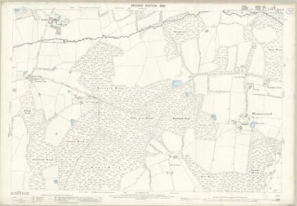 Kent LIX.9 (includes: East Grinstead; Forest Row; Lingfield) - 25 Inch Map