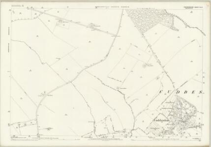 Oxfordshire XL.6 (includes: Cuddesdon; Denton; Garsington; Horspath; Wheatley) - 25 Inch Map