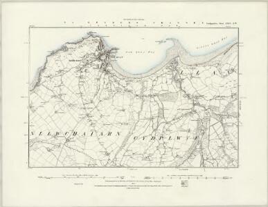 Cardiganshire XXIV.SE - OS Six-Inch Map