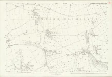 Cornwall XXIII.14 (includes: Stoke Climsland) - 25 Inch Map