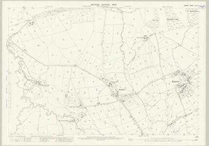 Dorset XIII.13 (includes: Fifehead Neville; Hazelbury Bryan; Lydlinch; Mappowder; Pulham) - 25 Inch Map