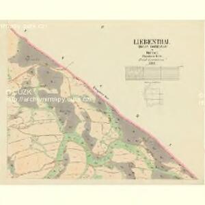 Liebenthal (Dolny Dobraucz) - c1272-1-004 - Kaiserpflichtexemplar der Landkarten des stabilen Katasters