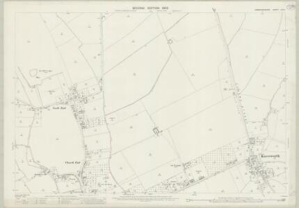 Cambridgeshire LVIII.1 (includes: Bassingbourn; Kneesworth; Whaddon) - 25 Inch Map