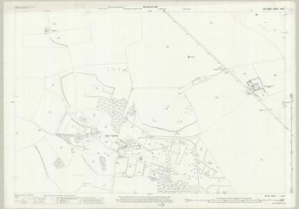 Wiltshire XXIII.7 (includes: Aldbourne; Liddington) - 25 Inch Map