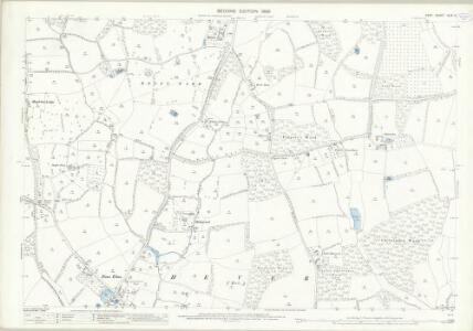 Kent XLIX.3 (includes: Brasted; Hever; Westerham) - 25 Inch Map