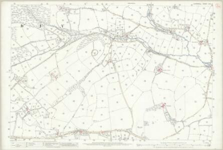 Cornwall LVII.11 (includes: Kenwyn; Truro) - 25 Inch Map