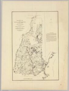 A topographical map of the State of New Hampshire. 1784