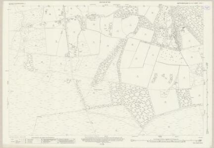 Northumberland (New Series) CVII.1 (includes: Espershields; Slaley) - 25 Inch Map