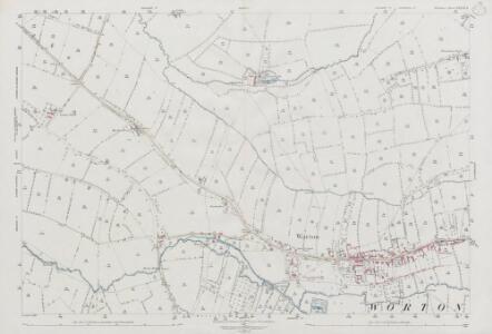 Wiltshire XXXIX.8 (includes: Bulkington; Marston; Potterne; Poulshot; Worton) - 25 Inch Map