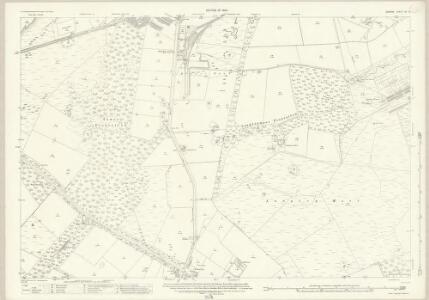 Durham XII.13 (includes: Greencroft; Lanchester; Stanley) - 25 Inch Map