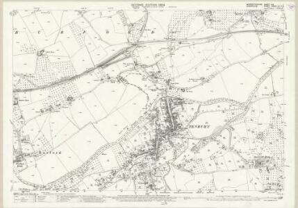 Worcestershire XIX.1 (includes: Boraston; Burford; Nash; Tenbury) - 25 Inch Map