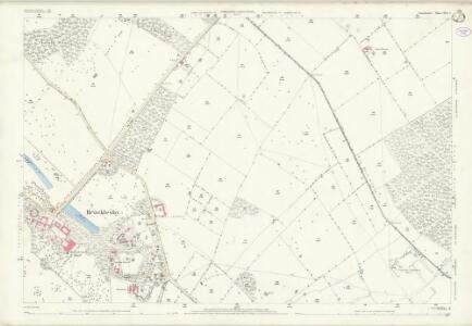 Lincolnshire XXI.2 (includes: Brocklesby; Habrough; Immingham) - 25 Inch Map